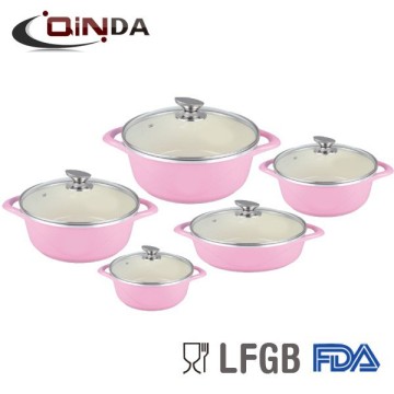 Eco-Friendly die-casting hot pots set