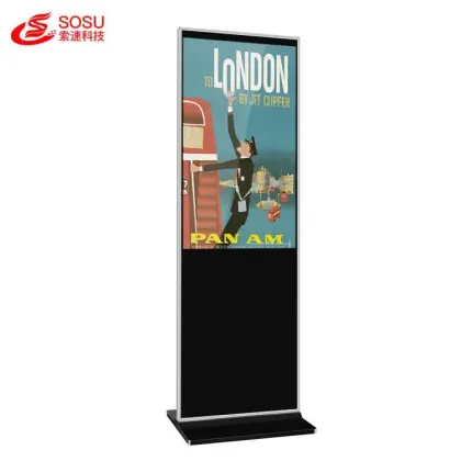 Smart Touch Screen Floor Stand Totem
