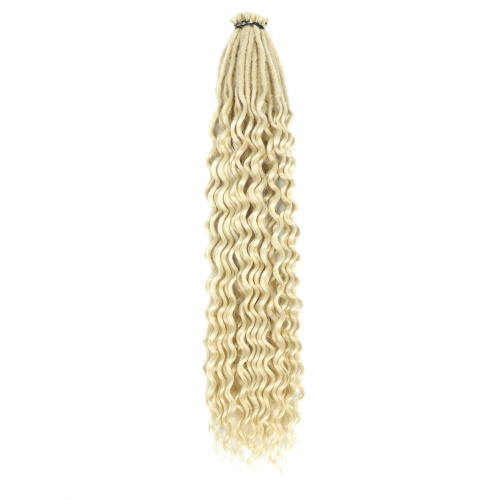 Helle, bleichblonde synthetische Faux-Locs 613