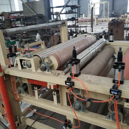 Full Automatic Gypsum Ceiling Board Lamination Machine for Boral Gypsum Board