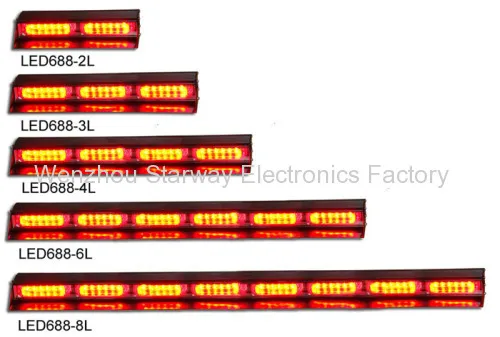 Warning Led Vehicle Directional Light Bar 