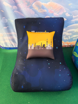 Sofá inflable moderno para relajarse al aire libre
