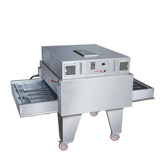 Guangzhou Commercial Stainless Steel Electric/Gas Conveyor Pizza Oven Price