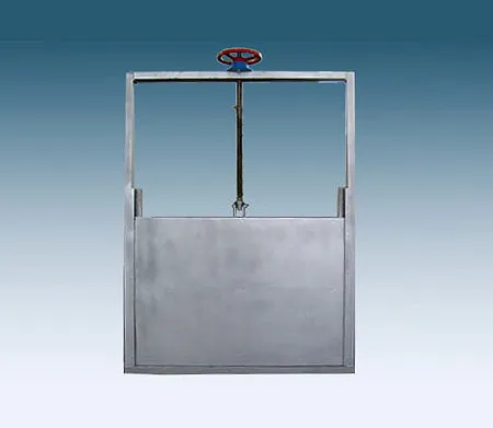 Manual spiral gate - channel gate