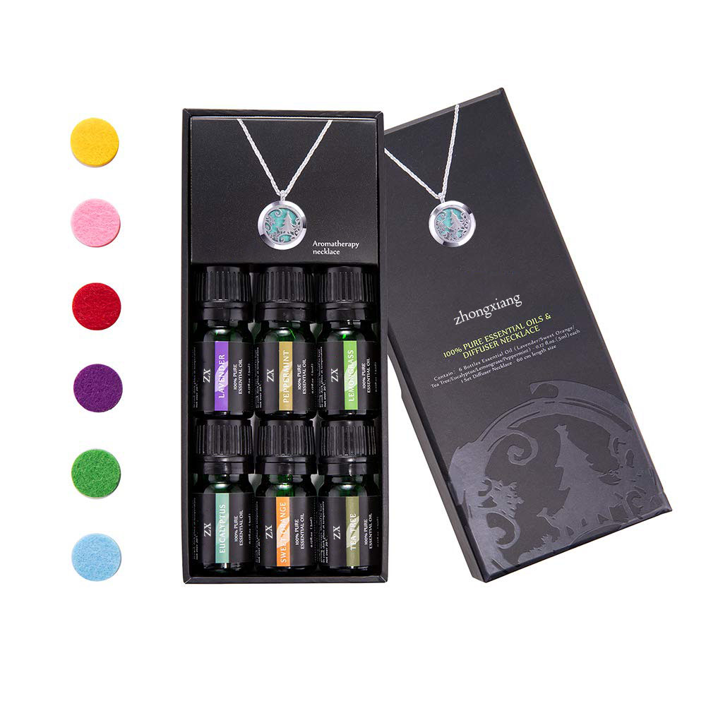 Multiple Effects Essential Oils With Necklace