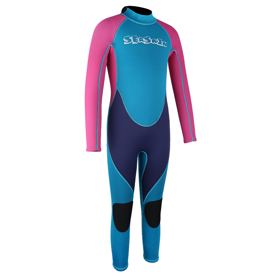 Seaskin Kids 2mm Neoprene Back Zip Diving Wetsuits