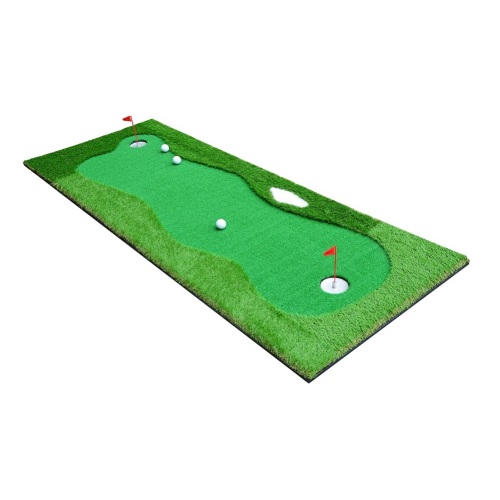 Golf Daddy 2 Holes Putting Mat Green System