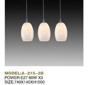 Fashion glass pendant lighting fixtures