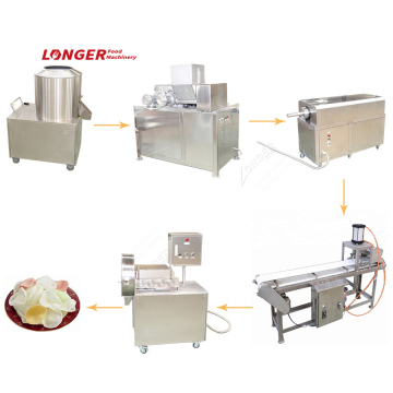 Professional Prawn Cracker Production Line - Shrimp Processing Machine for Kroepoek