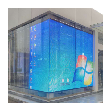 High Transparency Waterproof P3.91 LED Display - Transparent LED Screen Glass Window