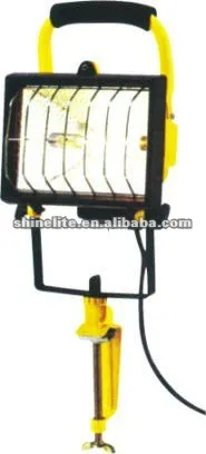 Halogen portable work light 500W