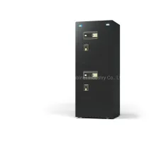 Double Doors Semiconductor Fingerprint Panel Safe