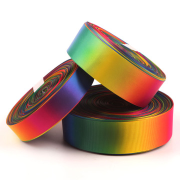 50 Yards Double Sided Rainbow Ribbon - Wedding Decoration & Craft Supply