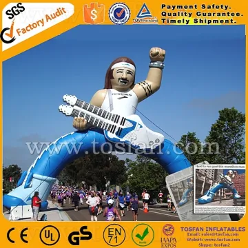 inflatable cartoon balloon arch make in China F5022