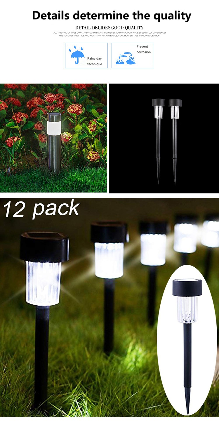 ABS Solar Garden Light
