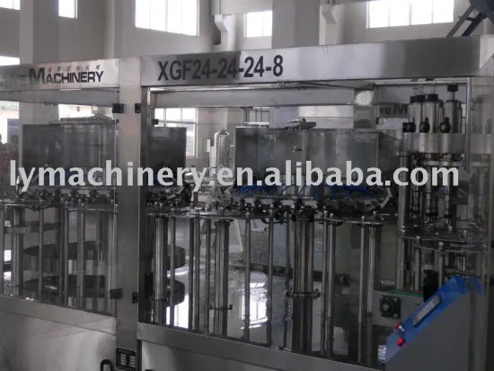 Fruit Juice Beverage Hot Filling machine 3-In-1 monoblock