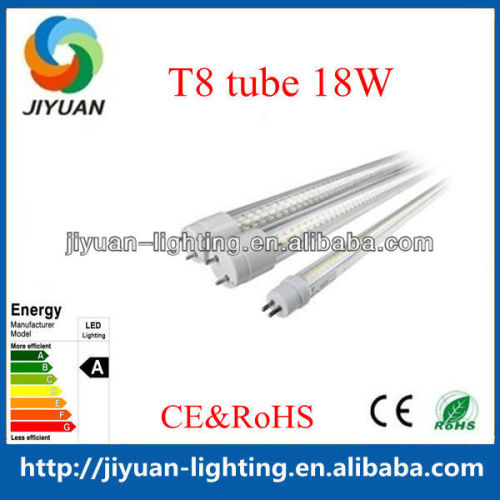 Single color(W/R/G/B) high efficeincy 18W tube8 new led tube