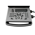 Notebook Black &white Ultrasound scanner machine in medical