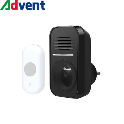 Smart Wireless Plug-in Doorbell with Socket