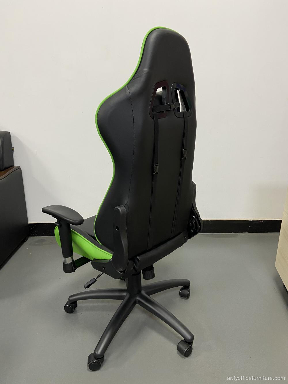 EX-Factory Price Racing Chair مع مسند ذراع قابل للتعديل بمقعد دلو 4D