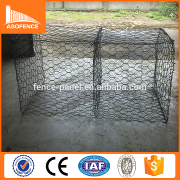 Galvanized gabion mesh / factory price galvanized gabion mesh