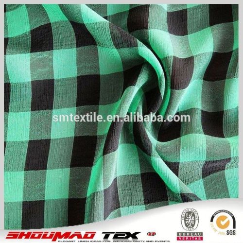 High quality lady dress Printed Polyester Fabric