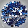 Wholesale 2/3/4/5/6 MM Acrylic Half Round Diamond Beads