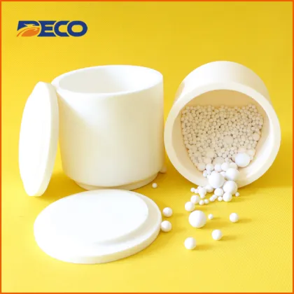 0.1L Alumina Grinding Jar, 0.1L Ceramic Ball Mill Jar