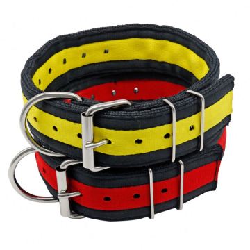 High-Quality 4-Layer Durable Nylon Polyester Dog Collar for Large Breeds