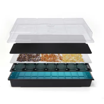 Heavy Duty Nursery Trays for Plant Seed Starting and Microgreens Growth