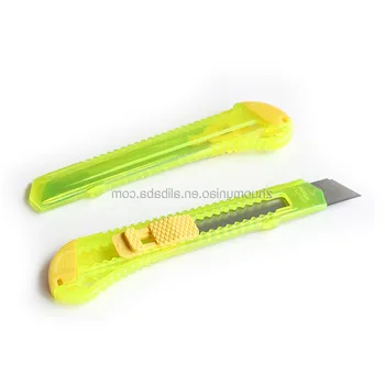 Colorful Sliding Blade Plastic Cutter Knife