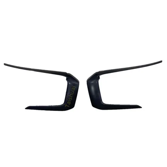 Taishuai ABS Black Front Bumper Face Trim for L200 Triton MR 2019