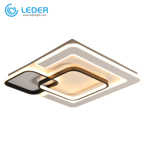 Plafon LED de vidro para cozinha