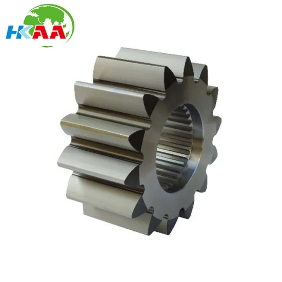 Precision steel heat treatment industrial helical gear