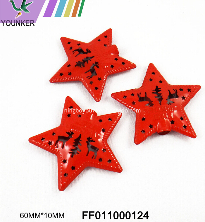 Custom Star Metal Ornament02