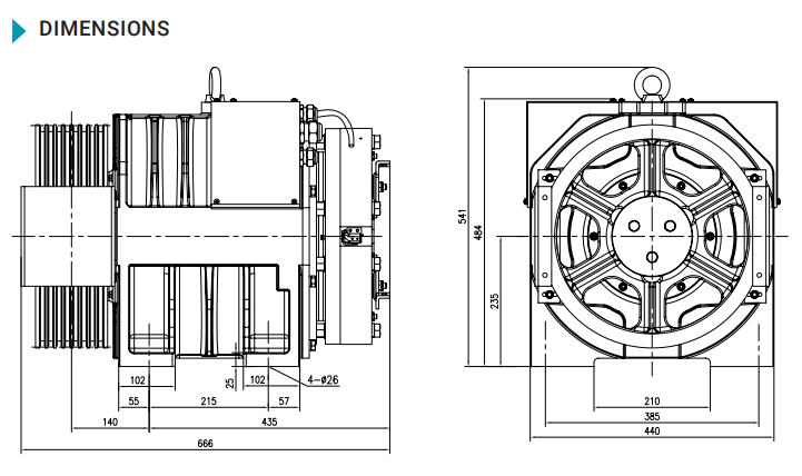 elevator driving component