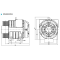 Permanentmagnetsynchronen Traktionsmaschine