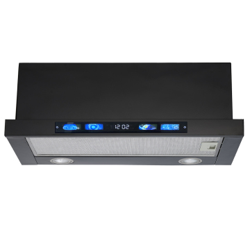 Factory price Under Cabinet Slim Hood Slid-out Kitchen Extractor Pull Out Telescopic Cooker Hood Built in Range Hood