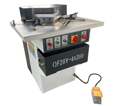 Right Angle Metal Sheet Notching Machine 4X200mm for Sale