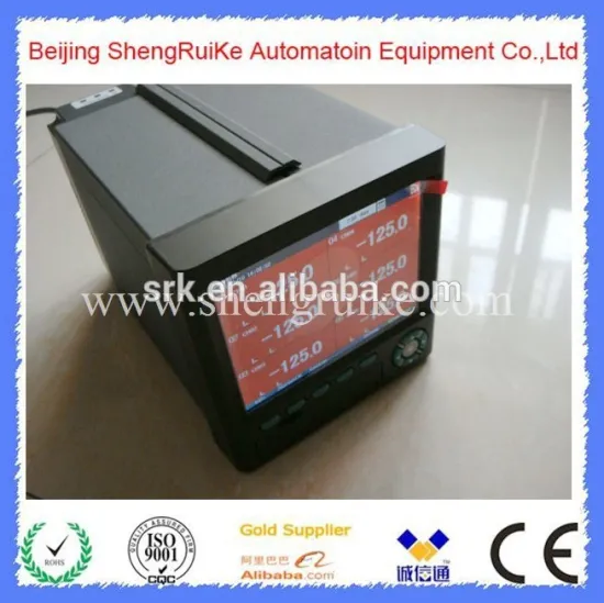 Economic 6 Channels English Menu Paperless Recorder