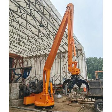 Fixed Stationary Bulk Material Handling Grabber Crane for Steel Scrap and Domestic Garbage