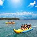 Peixe voador inflável 5 pessoas Boat de caiaque de banana