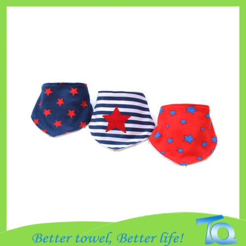 New Design Fashionable Cotton Baby Bandana Bibs Wholesale