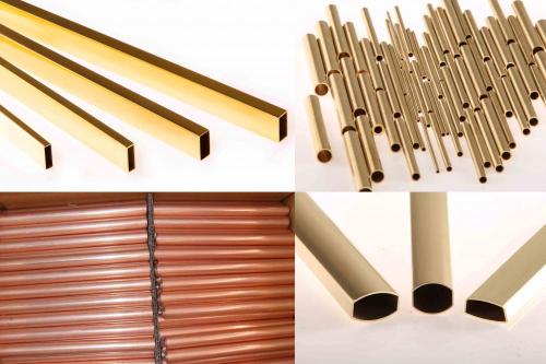 High quality brass tubes