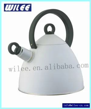 Stainless Steel White Whistle Kettle Steel Boiler