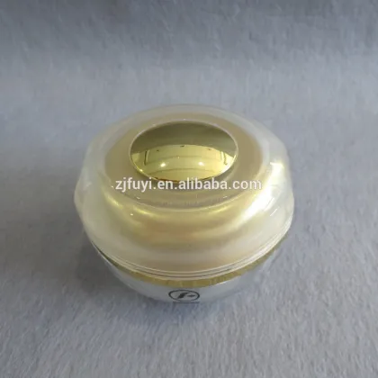 Plastic Cream Cosmetics Packaging Jar Supplier