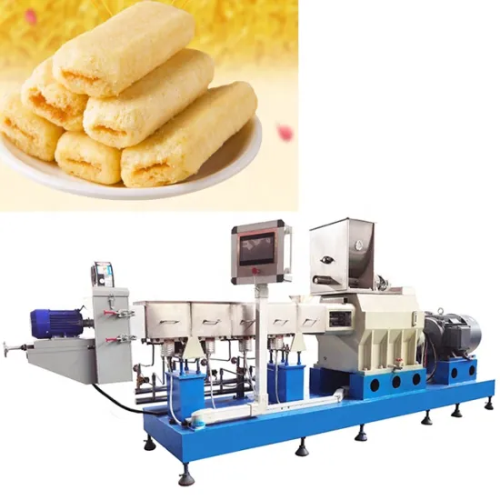 Automatic Core Filled Snack Extruder Machine for Corn Puff Production