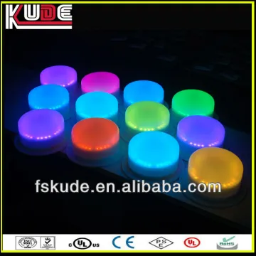 rechargeable led light base with remote control for LED furniture