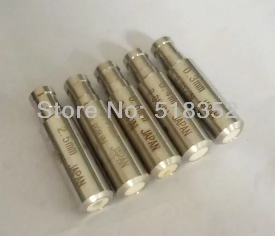 Z140D EDM Pipe Guide d=0.3-3.0mm, Drill Guide - type C, O.D.6x8x30L Ceramic Drill Guide for EDM Drilling Machine