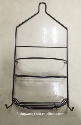 Fashion iron bathroom towel rack shelf wall storage rack soap holder storage rack